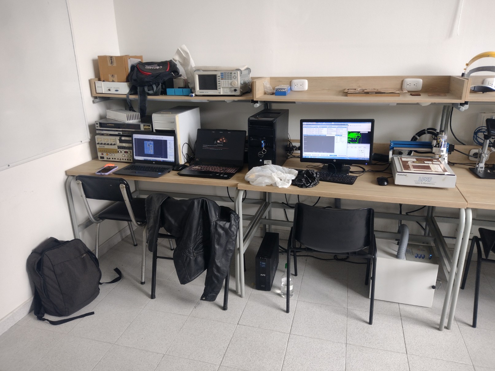 The manufacturing lab