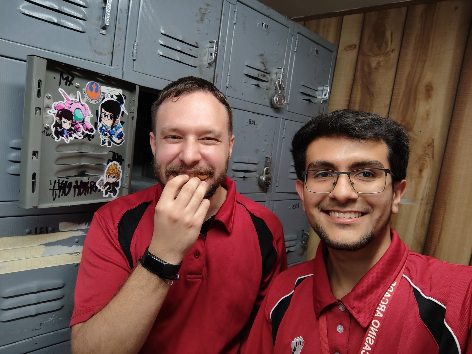 Break time with a manager
