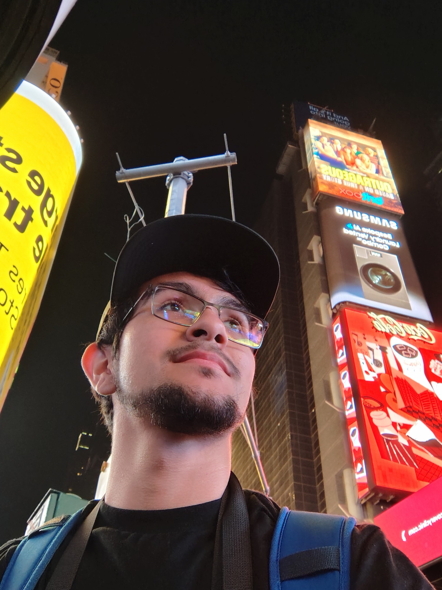 Times Square at night